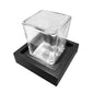 Tre Mercati DISC Wall Mounted Tumbler Glass Holder - Black