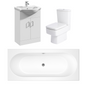 Bliss Vanity Foundation Straight Double Ended Bath Suites 1800 x 800