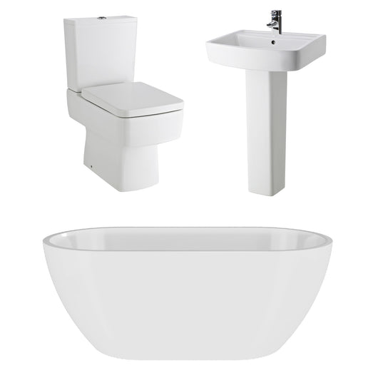  Bliss Freestanding Ashford Double  Ended Bath Suites - 1600 x 750