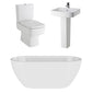 Bliss Freestanding Ashford Double  Ended Bath Suites - 1700 x 750