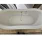 Nuie Greenwich Freestanding Bath - White CLEARANCE Wigan Store