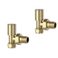 Straight Towel Rail - Brushed Brass - Various Sizes Available