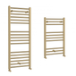 Straight Towel Rail - Brushed Brass - Various Sizes Available