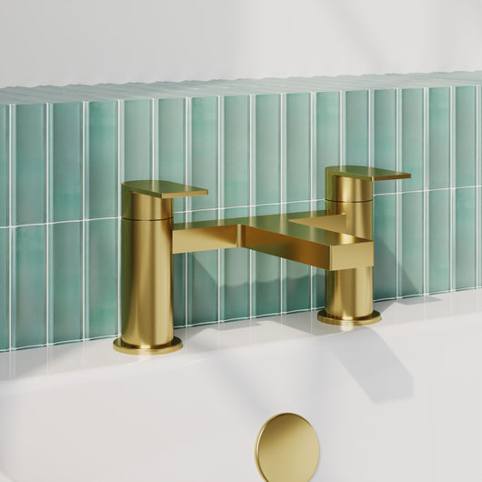  OAKLEY - Brushed Brass Bath Filler Tap