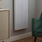 SDG Capri Electric Aluminium Panel Heater 2000W Vertical 1600 x 544mm - White