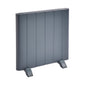 SDG Capri Electric Aluminium Panel Heater 1000W Horizontal 500 x 544mm - Anthracite