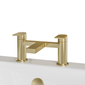 OAKLEY - Brushed Brass Bath Filler Tap