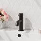 ARLO - Black Mono Basin Mixer Tap Inc P/B Waste