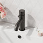 ARLO - Black Mono Basin Mixer Tap Inc P/B Waste