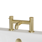 ARLO - Brushed Brass Bath Filler Tap - welovecouk