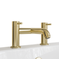 ARLO - Brushed Brass Bath Filler Tap