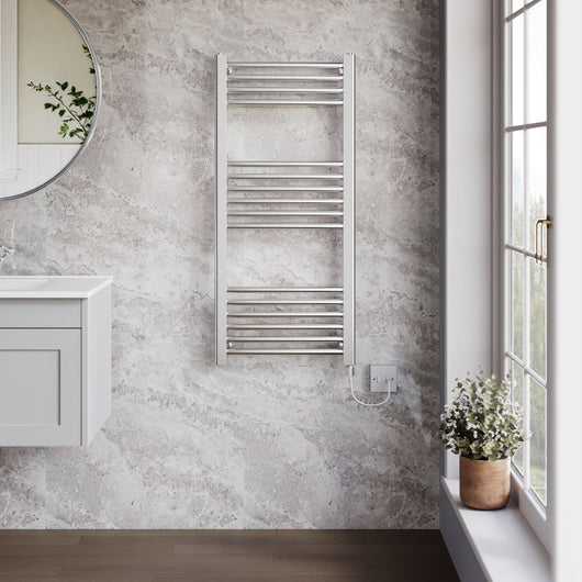  SDG Electric Straight Towel Rail Standard on/off 500 x 1000mm - 200W