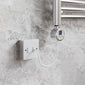 SDG Electric Straight Thermostatic Towel Rail 500 x 1200mm - 300W
