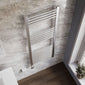 SDG Electric Straight Thermostatic Towel Rail 500 x 1200mm - 300W