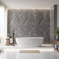 SDG Waterproof PVC Wall Panel 2400 x 1000 x 10mm - Graphite Quartz (Matt)
