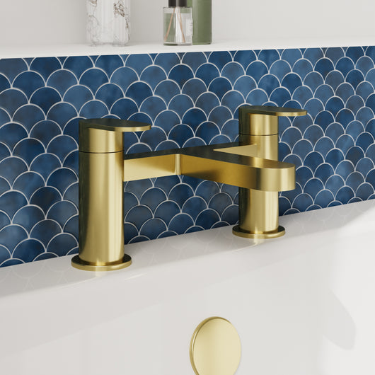  Brayden - Brushed Brass Bath Filler Tap