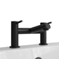 Brantley Black Bath Filler Tap - welovecouk