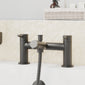 Brantley - Black Bath Shower Mixer Tap Inc Handset