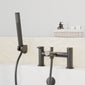 Brantley - Black Bath Shower Mixer Tap Inc Handset