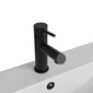 Monty Complete Bathroom Suite with Black Taps - 3 Sizes Available