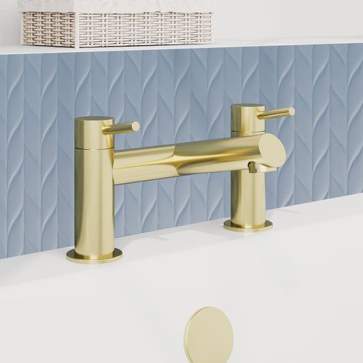  Brantley - Brushed Brass Bath Filler Tap