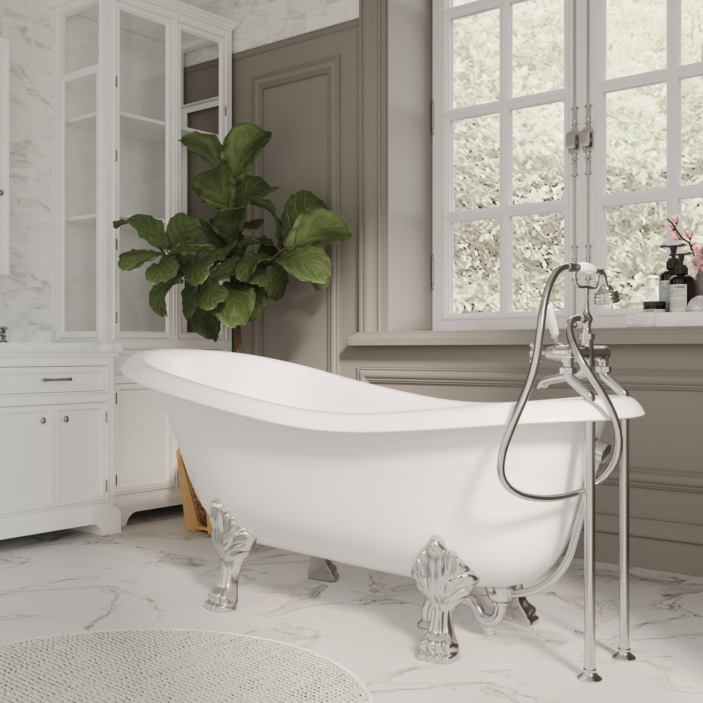 Victorian 1600 Slipper Bath | welovecouk