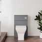 Ryker 500mm WC Unit - Satin Grey