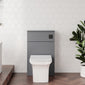 Ryker 500mm WC Unit - Satin Grey