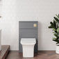 Ryker 500mm WC Unit - Satin Grey