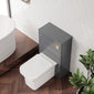 Ryker 500mm WC Unit - Satin Grey