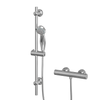  Brantley - Chrome Round Bar Valve w/ Slider Rail Kit - welovecouk
