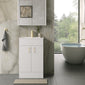 Nova 500mm Gloss White Floorstanding Vanity Unit