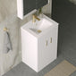 Nova 500mm Gloss White Floorstanding Vanity Unit