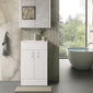 Nova 500mm Gloss White Floorstanding Vanity Unit