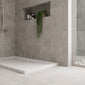 1700mm x 900mm Walk In 8mm Enclosure & Stone Shower Tray