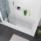 Serene Shower Straight 1700 x 750 Bathroom Suite C/W Chrome Double Screen