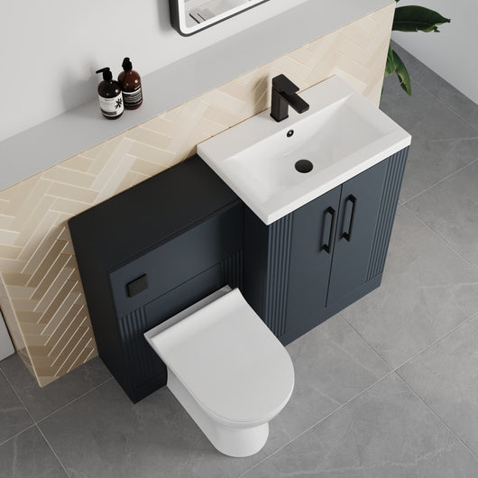  Deco Square 1000mm Combination Packs - Soft Black