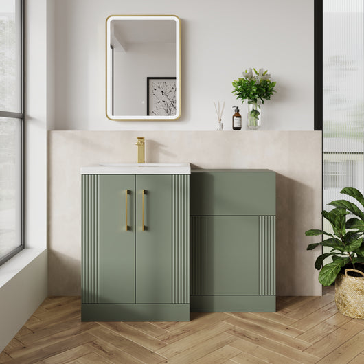  Deco Square 1100mm Combination Packs - Satin Green