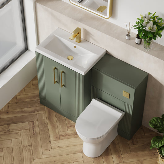  Deco Square 1100mm Combination Packs - Satin Green
