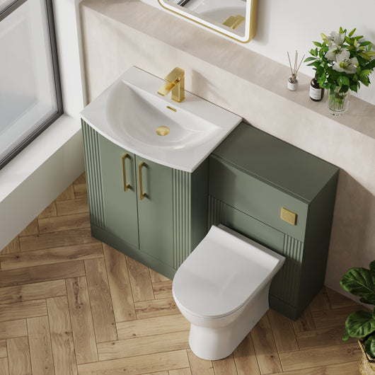  Deco Curved 1000 Combination Pack - Satin Green