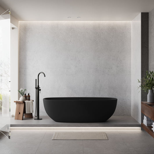  SDG Waterproof PVC Wall Panel 2400 x 1000 x 10mm - Concrete White (Matt)