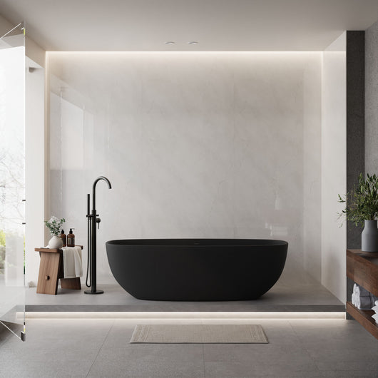  SDG Waterproof PVC Wall Panel 2400 x 1000 x 10mm - Light Grey Marble (Gloss)