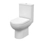 Nuie Isla Rimless Compact Close Couple Toilet pan only