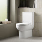 Nuie Isla Rimless Close Couple Flush to Wall Toilet pan only