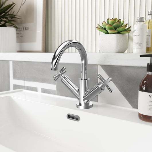  Aztec Mono Basin Mixer - Chrome