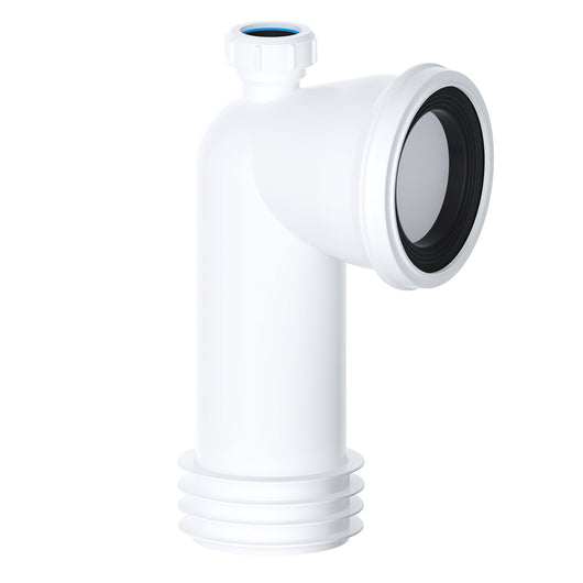  SDG 90 Degree Bent Pan Connector With 32mm Outlet - welovecouk