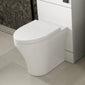 Hudson Reed Luna Back to Wall Pan & Seat - White