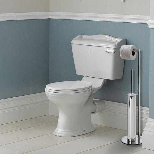  Hudson Reed Chancery Close Coupled Pan & Cistern - White - welovecouk