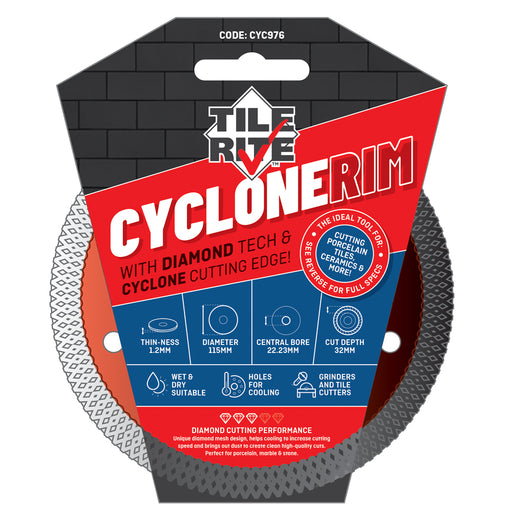  CYCLONE RIM DIAMOND BLADE