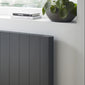 SDG Capri Electric Aluminium Panel Heater 2000W Horizontal 500 x 907mm - Anthracite